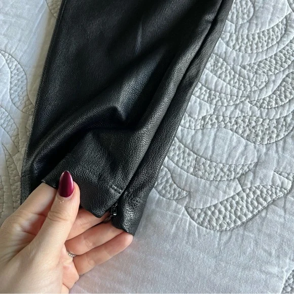 Honeylove - Just Like Leather Legging - Jet Black - Picture 8 of 14